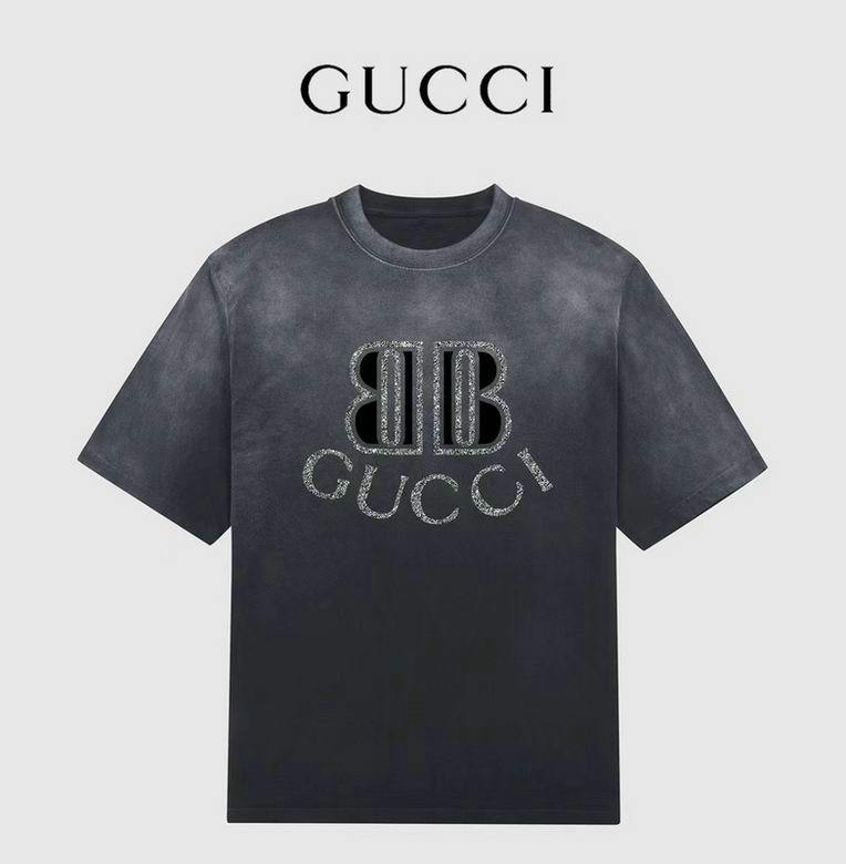 Wholesale Cheap G ucci Short Sleeve T Shirts for Sale