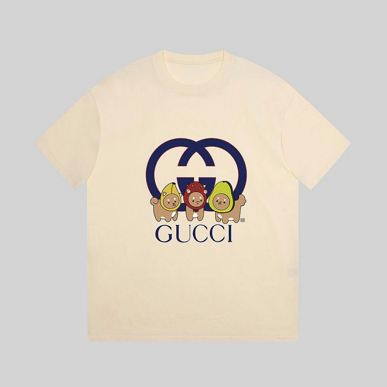 Wholesale Cheap G ucci Short Sleeve T Shirts for Sale