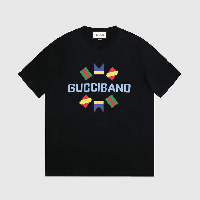 Wholesale Cheap G ucci Short Sleeve T Shirts for Sale