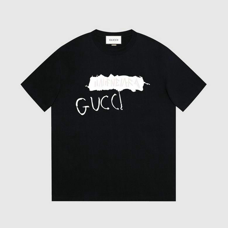 Wholesale Cheap G ucci Short Sleeve T Shirts for Sale