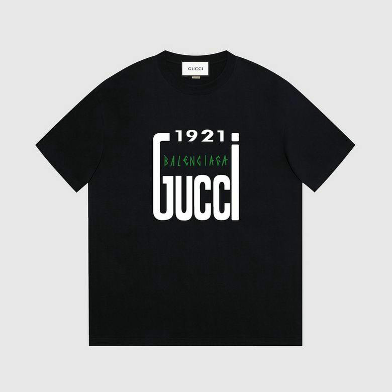 Wholesale Cheap G ucci Short Sleeve T Shirts for Sale
