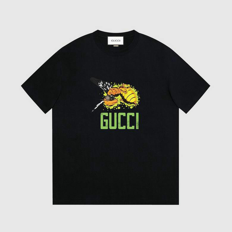 Wholesale Cheap G ucci Short Sleeve T Shirts for Sale