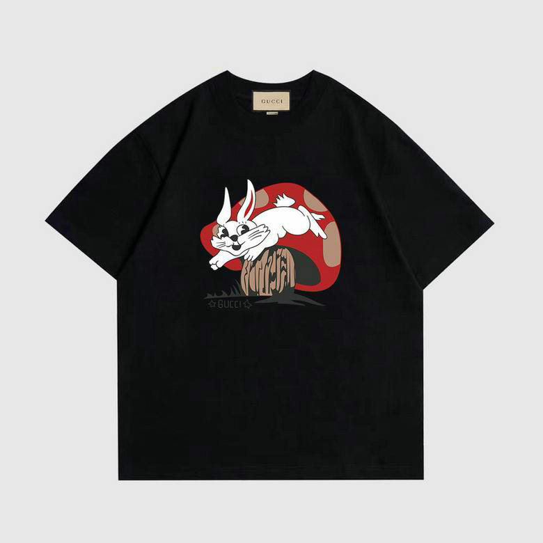 Wholesale Cheap G ucci Short Sleeve T Shirts for Sale