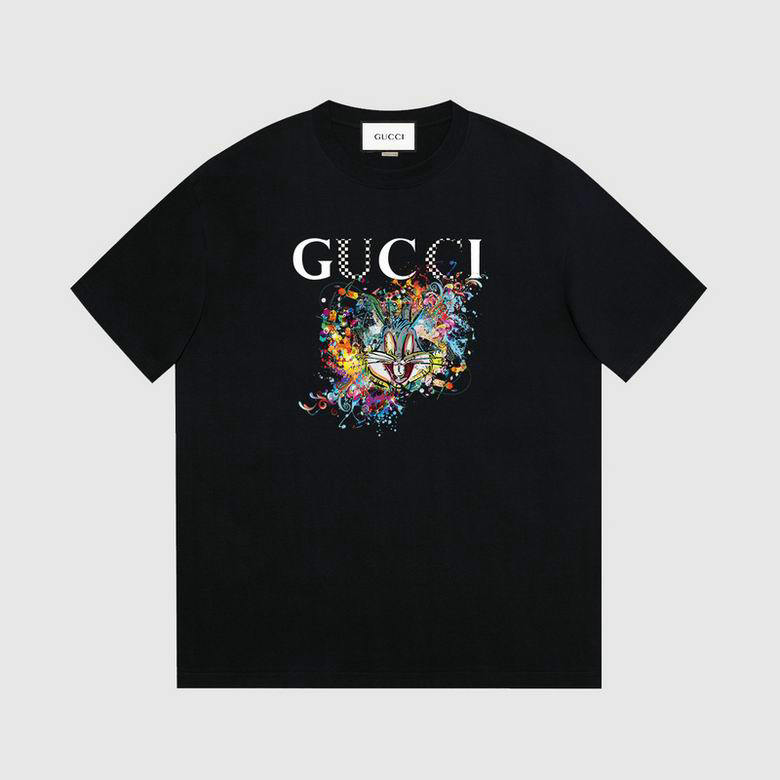 Wholesale Cheap G ucci Short Sleeve T Shirts for Sale