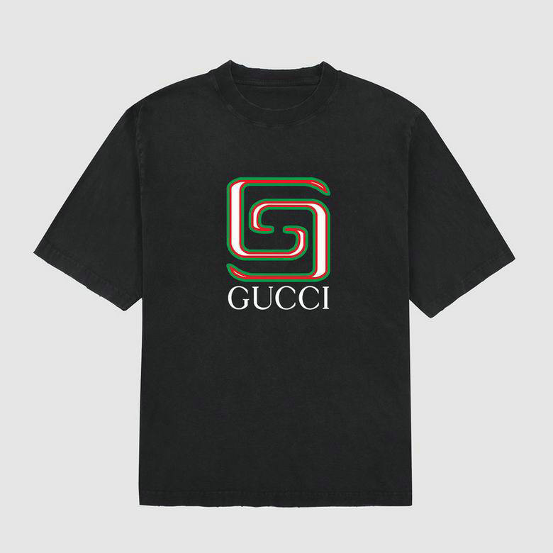 Wholesale Cheap G ucci Short Sleeve T Shirts for Sale