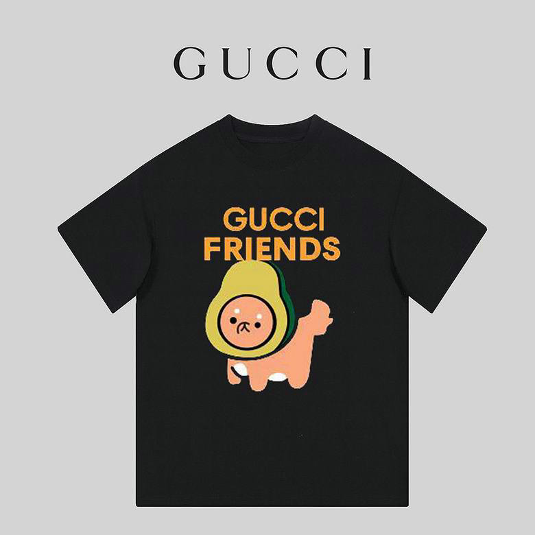Wholesale Cheap G ucci Short Sleeve T Shirts for Sale