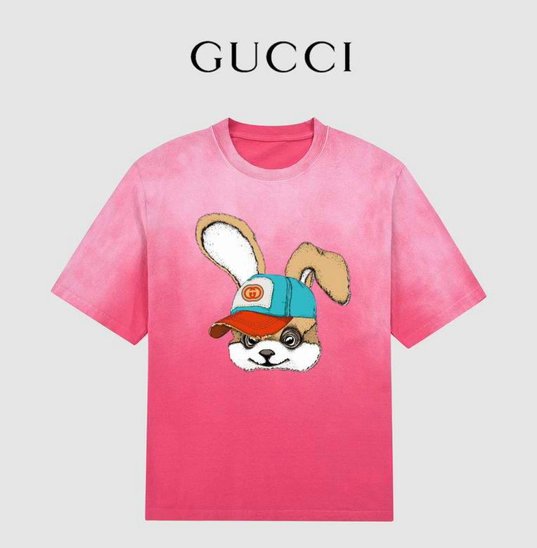 Wholesale Cheap G ucci Short Sleeve T Shirts for Sale