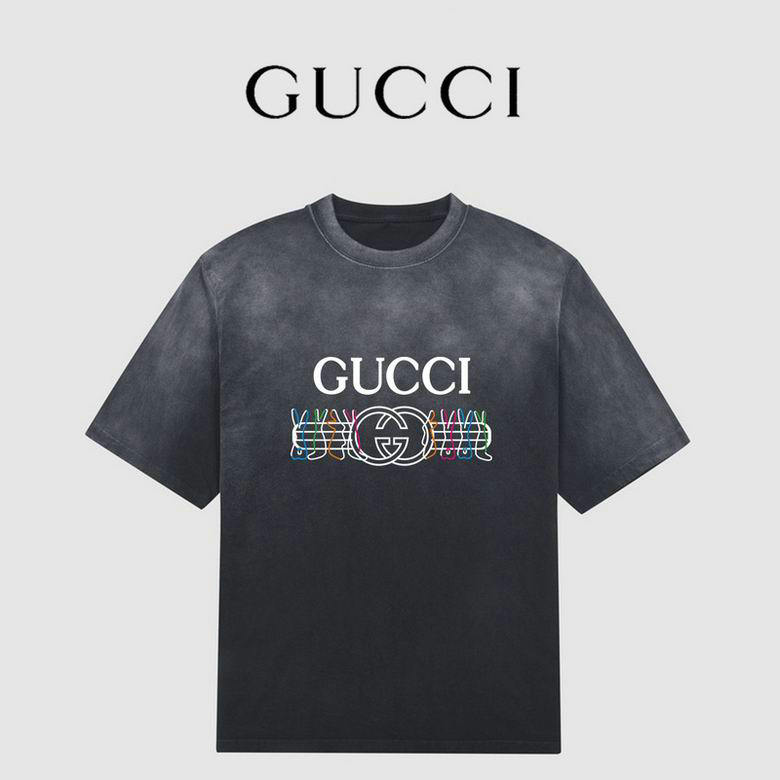 Wholesale Cheap G ucci Short Sleeve T Shirts for Sale