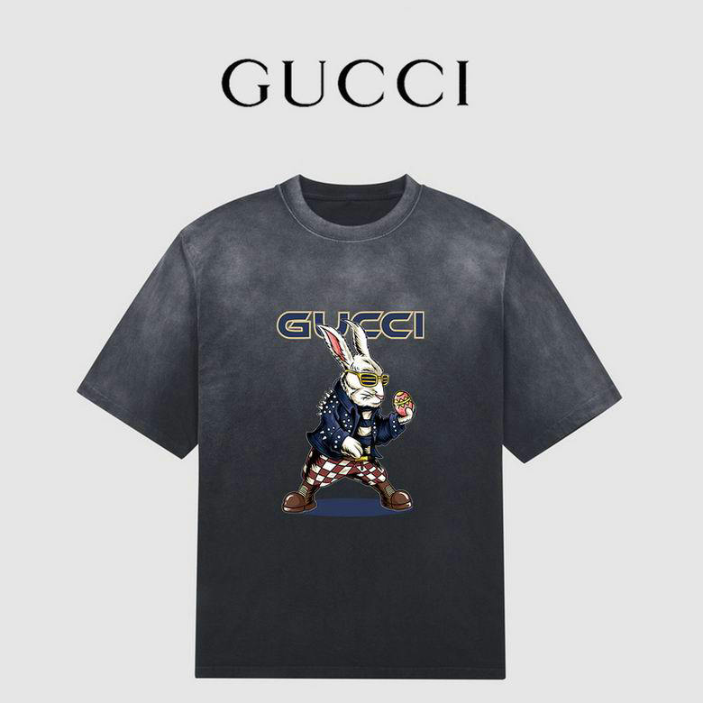 Wholesale Cheap G ucci Short Sleeve T Shirts for Sale