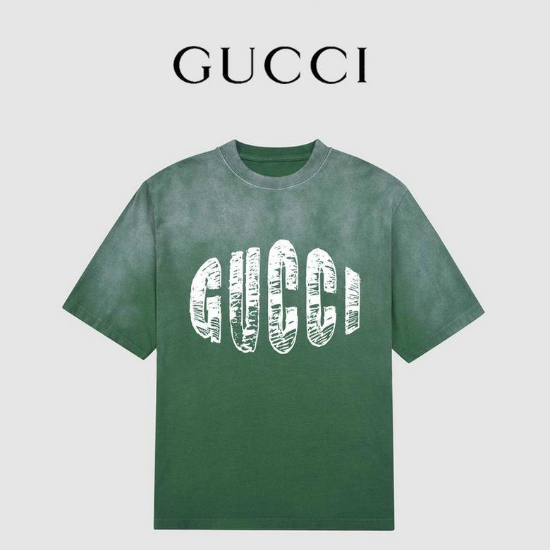 Wholesale Cheap G ucci Short Sleeve T Shirts for Sale