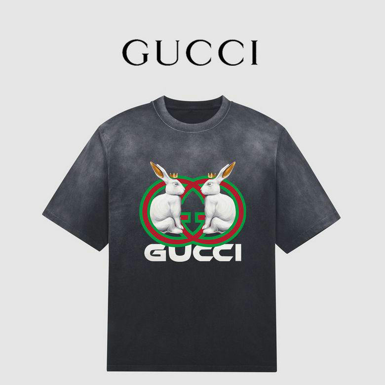 Wholesale Cheap G ucci Short Sleeve T Shirts for Sale