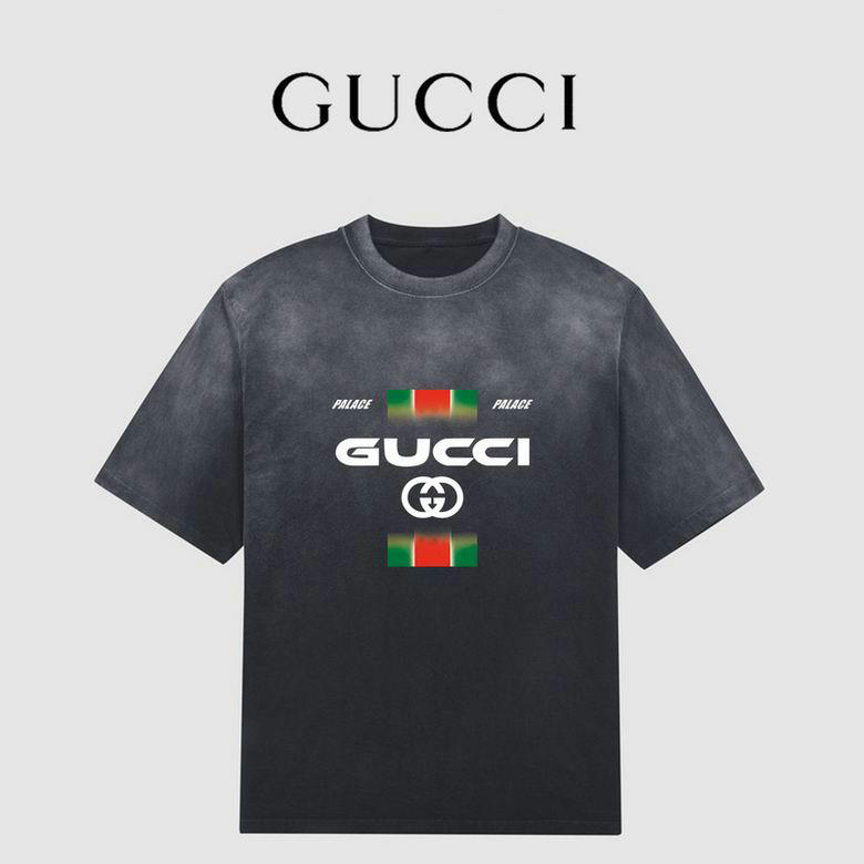 Wholesale Cheap G ucci Short Sleeve T Shirts for Sale