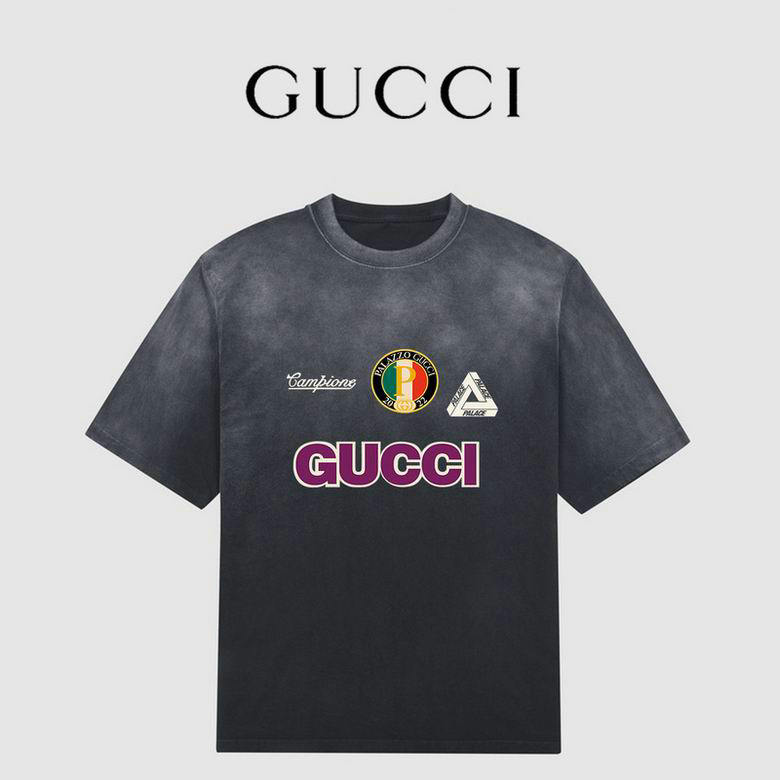 Wholesale Cheap G ucci Short Sleeve T Shirts for Sale
