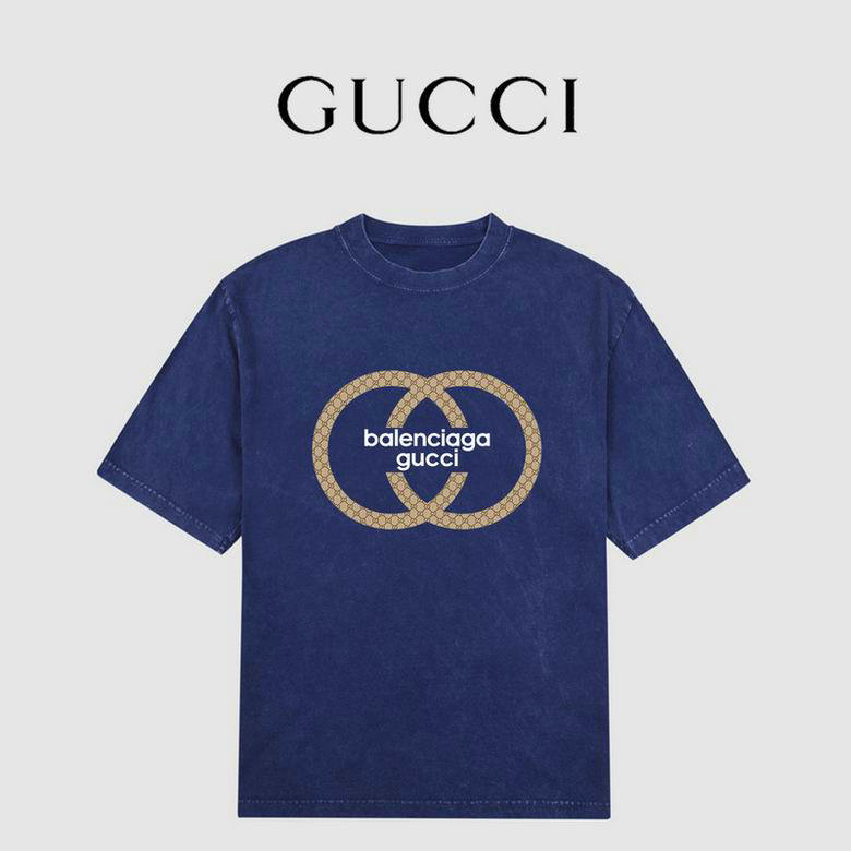 Wholesale Cheap G ucci Short Sleeve T Shirts for Sale