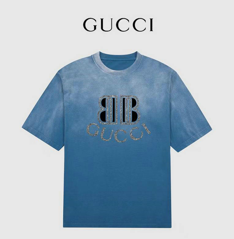Wholesale Cheap G ucci Short Sleeve T Shirts for Sale