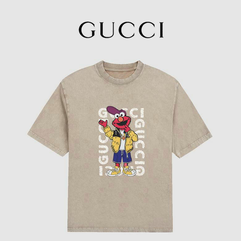 Wholesale Cheap G ucci Short Sleeve T Shirts for Sale