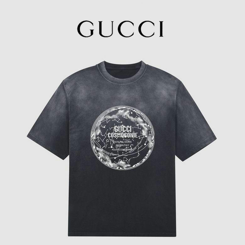 Wholesale Cheap G ucci Short Sleeve T Shirts for Sale
