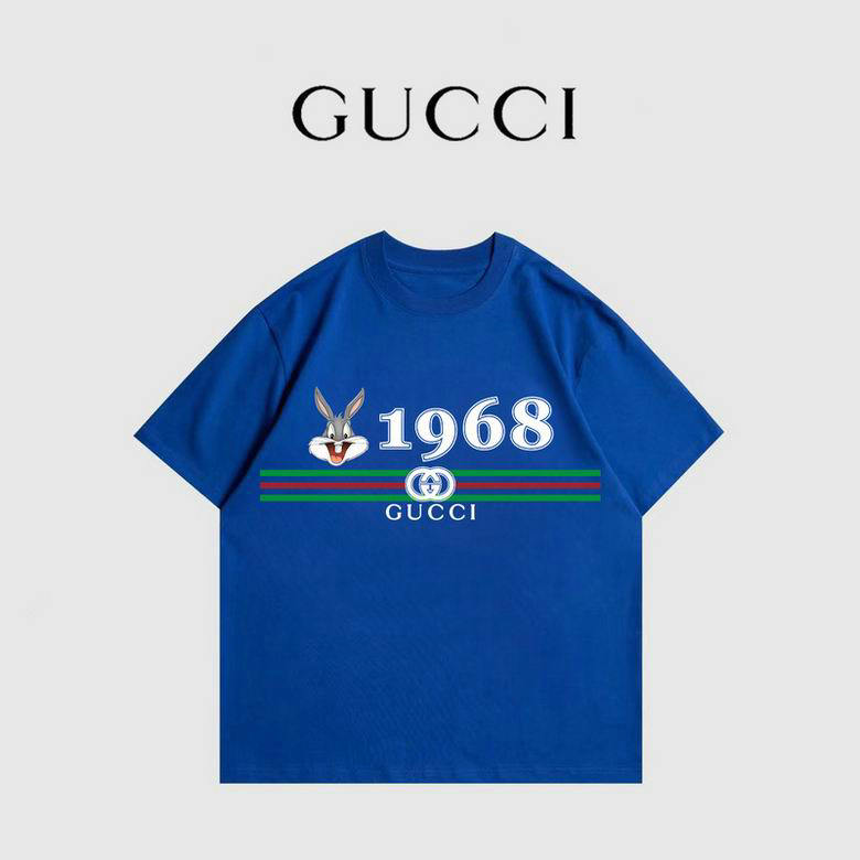 Wholesale Cheap G ucci Short Sleeve T Shirts for Sale