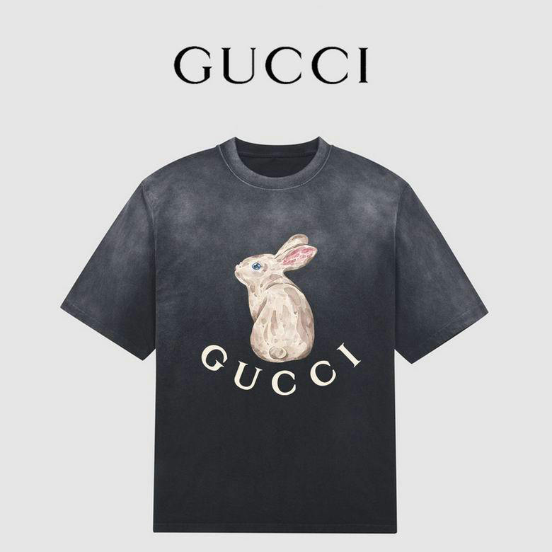 Wholesale Cheap G ucci Short Sleeve T Shirts for Sale
