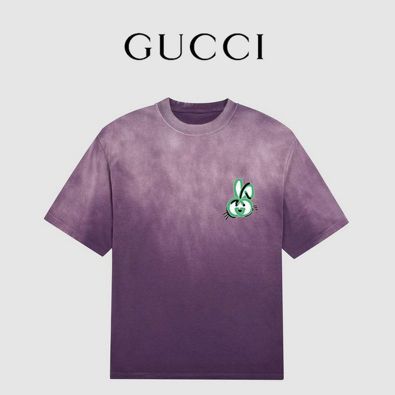 Wholesale Cheap G ucci Short Sleeve T Shirts for Sale