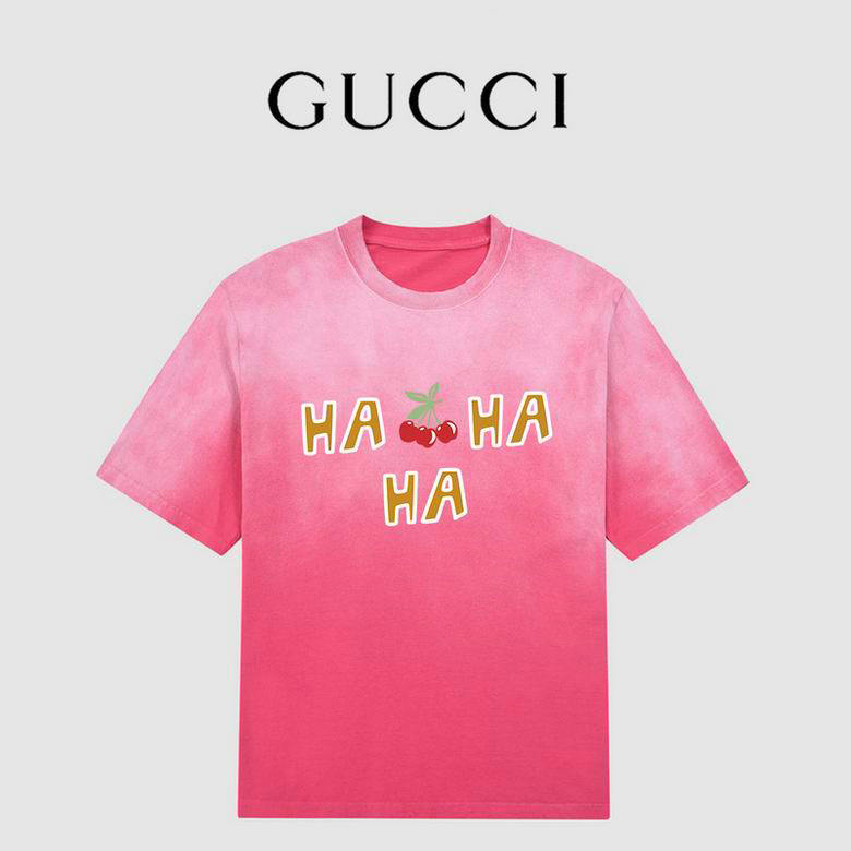 Wholesale Cheap G ucci Short Sleeve T Shirts for Sale