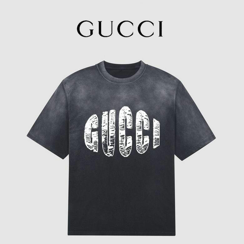 Wholesale Cheap G ucci Short Sleeve T Shirts for Sale