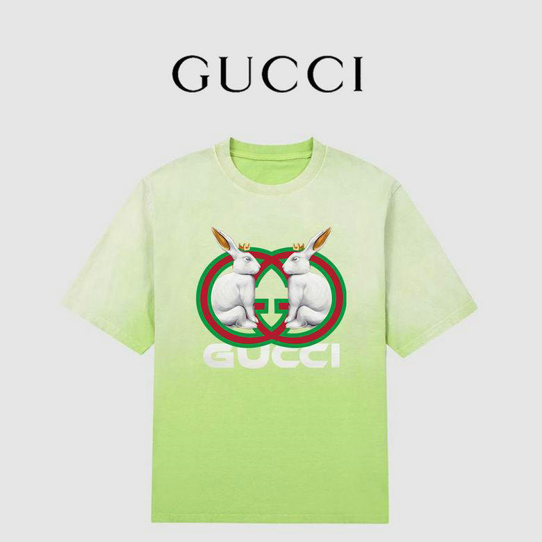 Wholesale Cheap G ucci Short Sleeve T Shirts for Sale