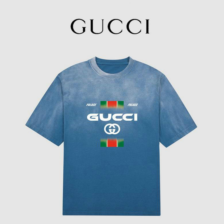 Wholesale Cheap G ucci Short Sleeve T Shirts for Sale