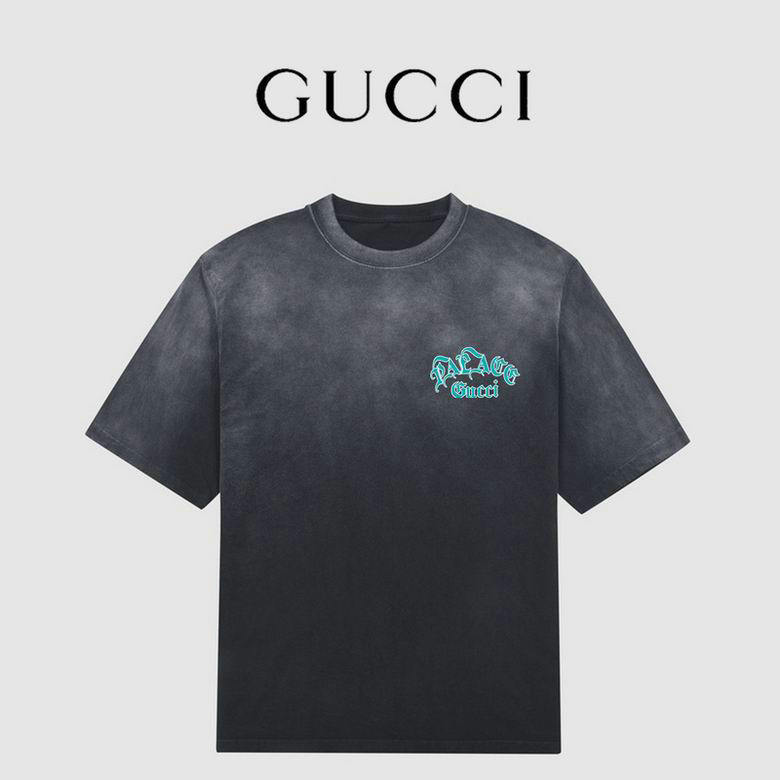 Wholesale Cheap G ucci Short Sleeve T Shirts for Sale