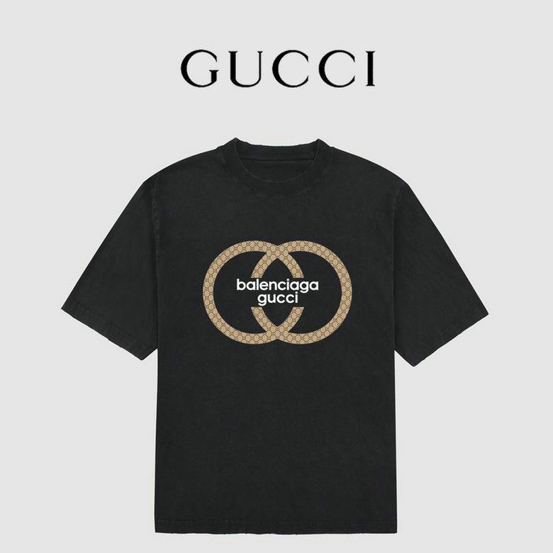 Wholesale Cheap G ucci Short Sleeve T Shirts for Sale