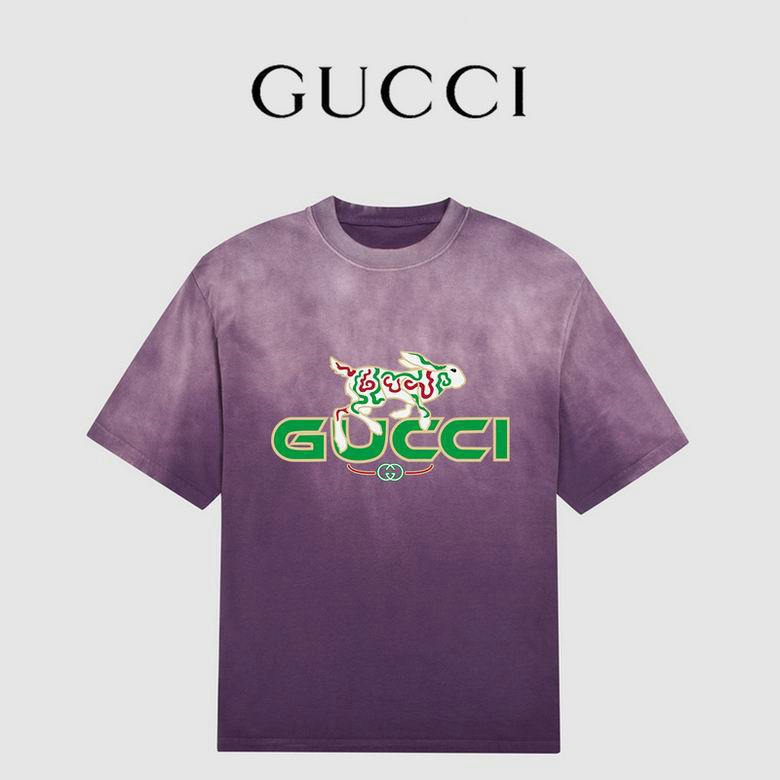 Wholesale Cheap G ucci Short Sleeve T Shirts for Sale