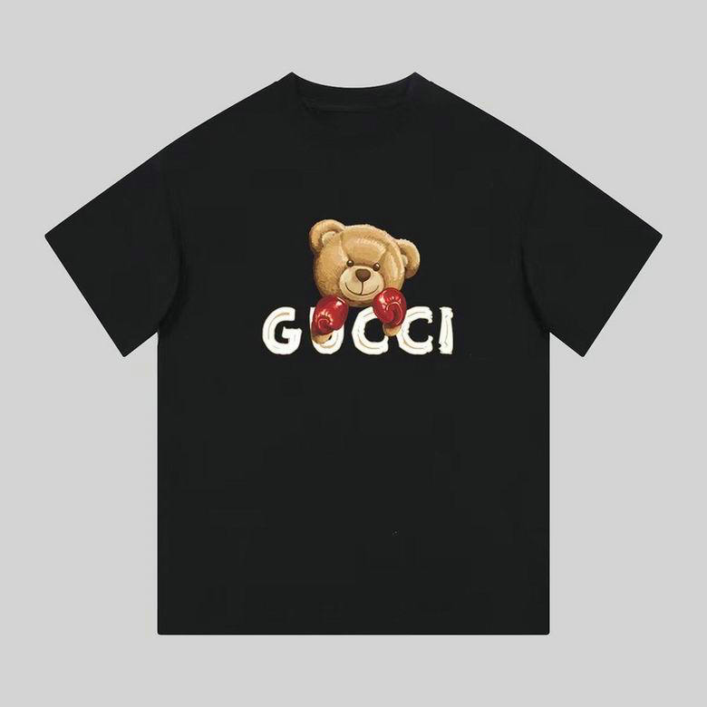 Wholesale Cheap G ucci Short Sleeve T Shirts for Sale