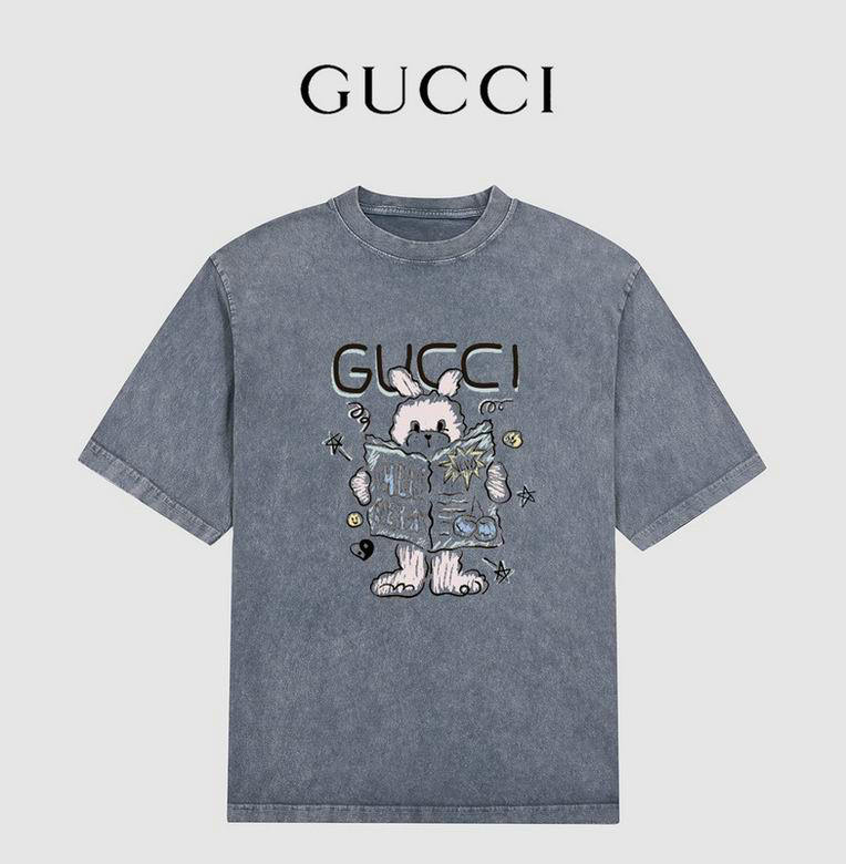 Wholesale Cheap G ucci Short Sleeve T Shirts for Sale