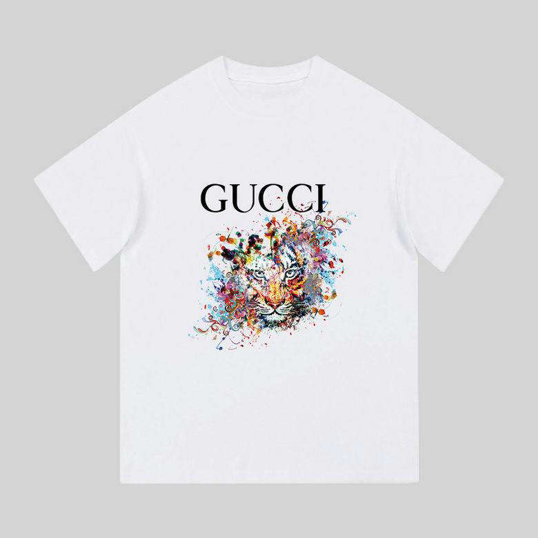 Wholesale Cheap G ucci Short Sleeve T Shirts for Sale