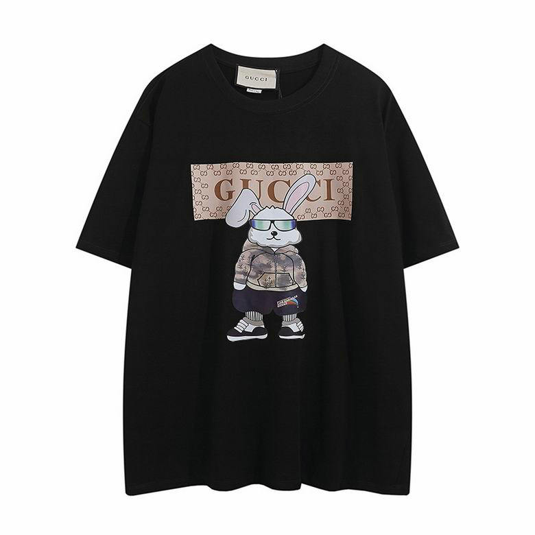 Wholesale Cheap G ucci Designer Short Sleeve T shirts for Sale