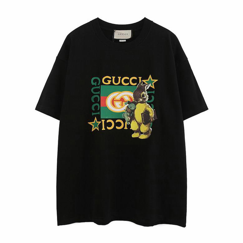 Wholesale Cheap G ucci Designer Short Sleeve T shirts for Sale