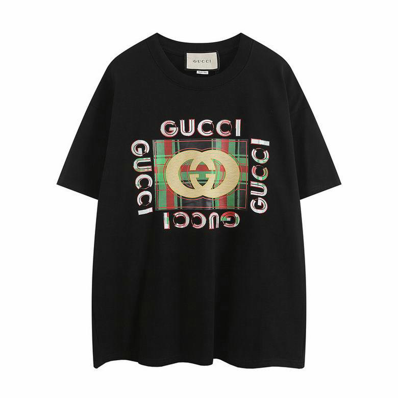 Wholesale Cheap G ucci Designer Short Sleeve T shirts for Sale