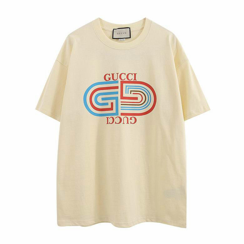 Wholesale Cheap G ucci Designer Short Sleeve T shirts for Sale