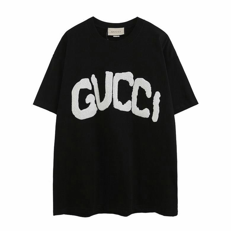 Wholesale Cheap G ucci Designer Short Sleeve T shirts for Sale