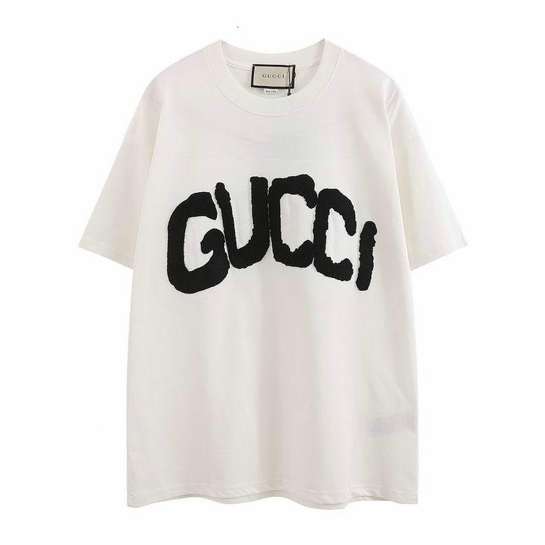 Wholesale Cheap G ucci Designer Short Sleeve T shirts for Sale