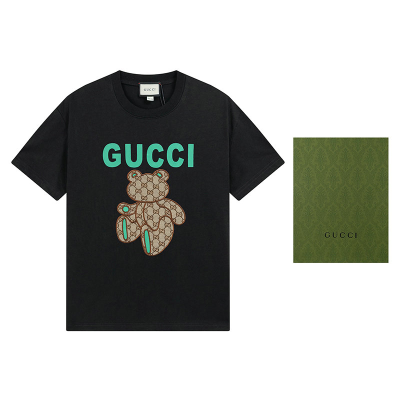 Wholesale Cheap G.ucci Women Short Sleeve Replica T Shirts for Sale