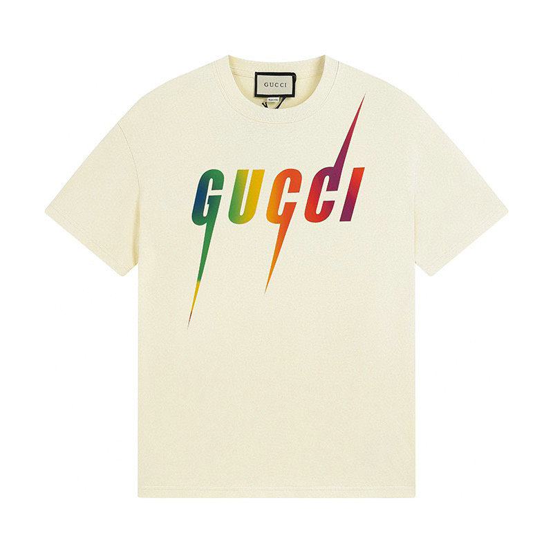 Wholesale Cheap G.ucci Women Short Sleeve Replica T Shirts for Sale