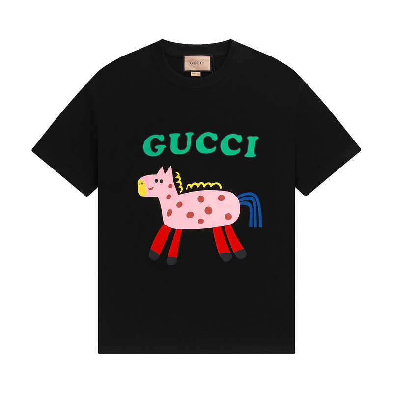 Wholesale Cheap G.ucci Women Short Sleeve Replica T Shirts for Sale