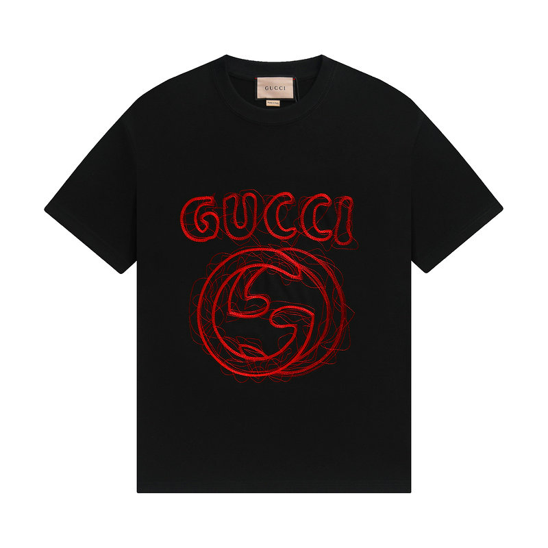 Wholesale Cheap G.ucci Women Short Sleeve Replica T Shirts for Sale