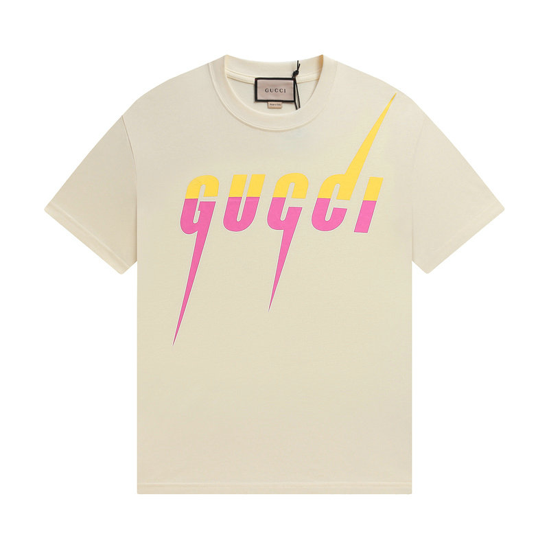 Wholesale Cheap G.ucci Women Short Sleeve Replica T Shirts for Sale