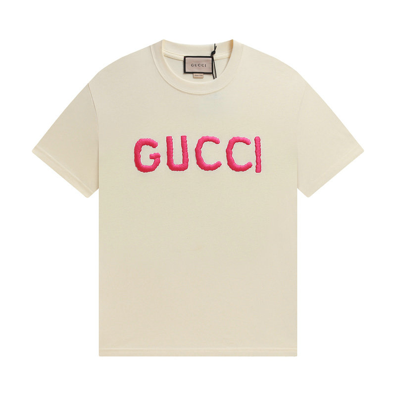 Wholesale Cheap G.ucci Women Short Sleeve Replica T Shirts for Sale