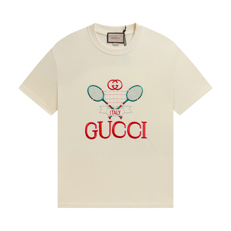 Wholesale Cheap G.ucci Women Short Sleeve Replica T Shirts for Sale