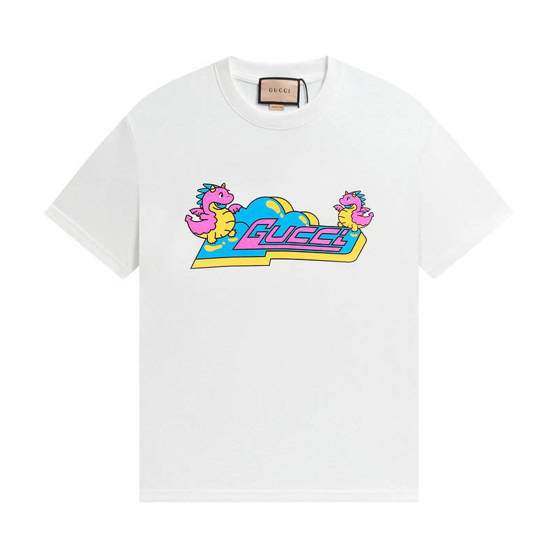 Wholesale Cheap G.ucci Women Short Sleeve Replica T Shirts for Sale