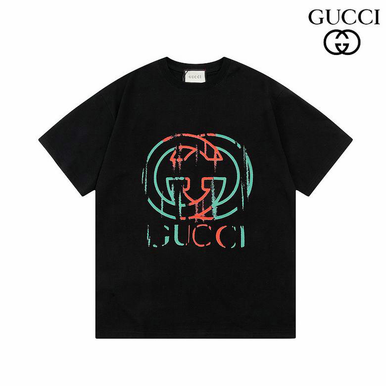 Wholesale Cheap G.ucci Short Sleeve women T Shirts for Sale
