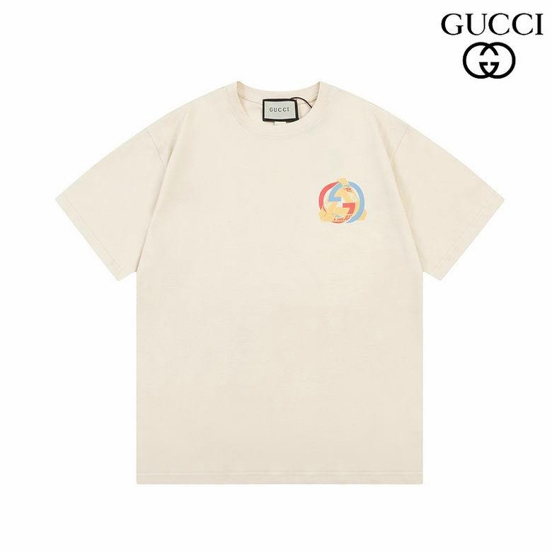 Wholesale Cheap G.ucci Short Sleeve women T Shirts for Sale